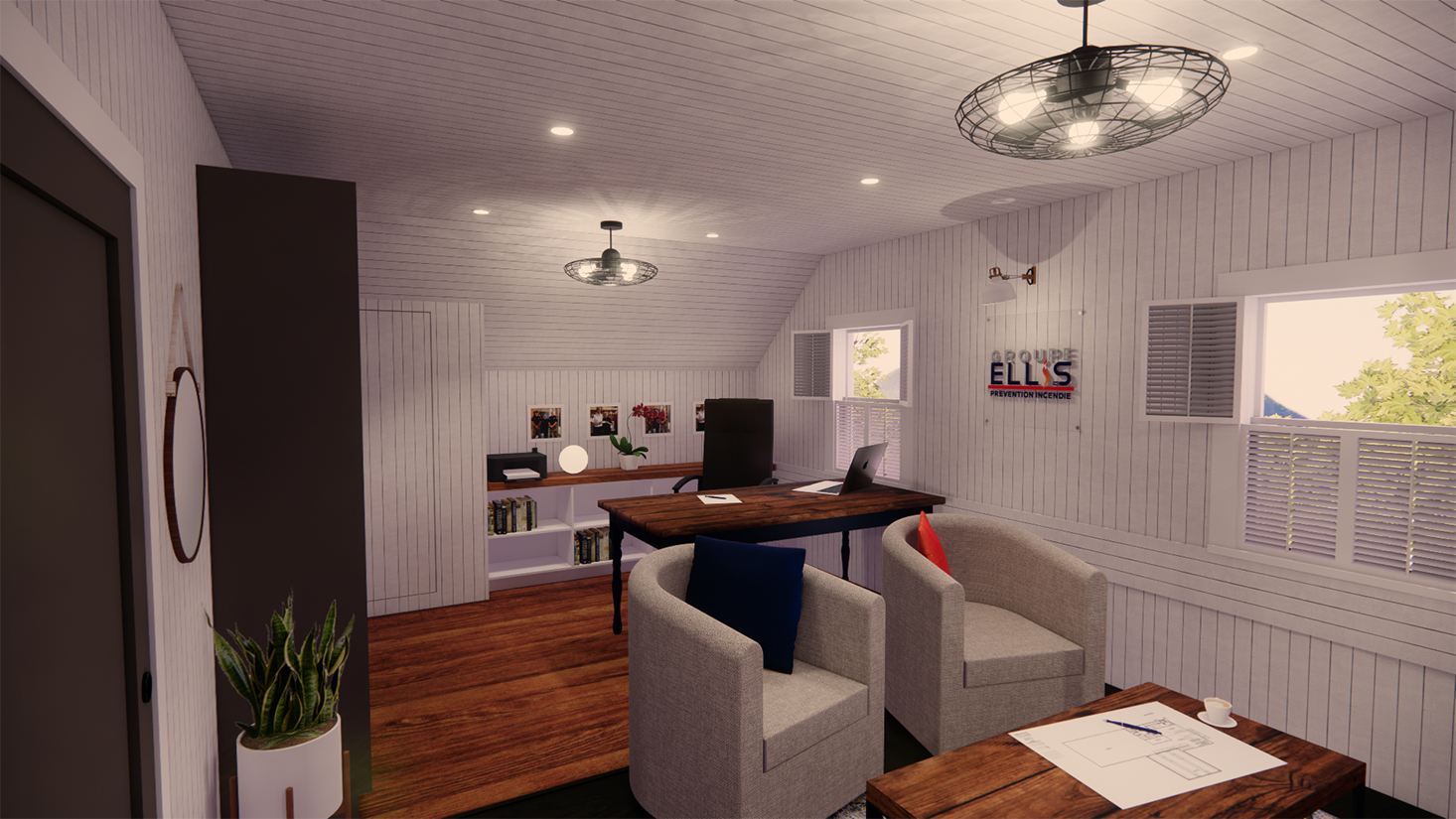 Groupe Ellis projet de design commercial
